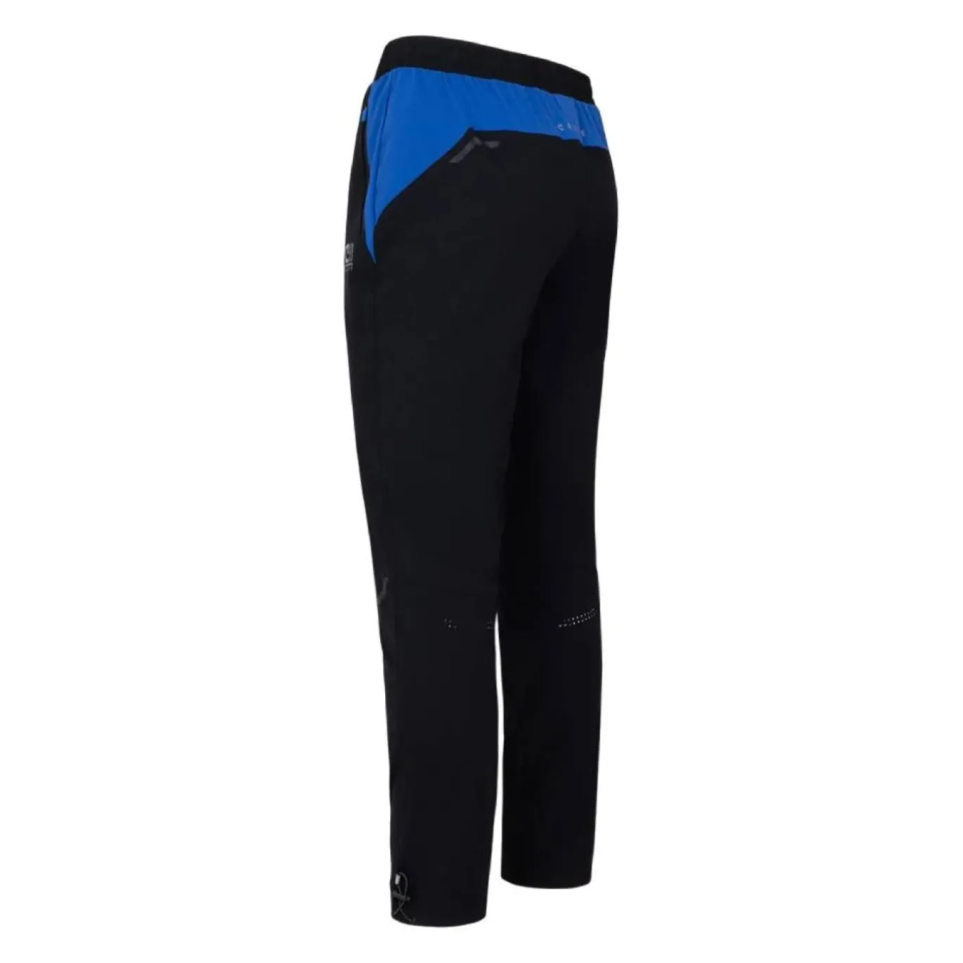 Cruyff Elite Trainingspak Full-Zip Blauw Zwart Zilver