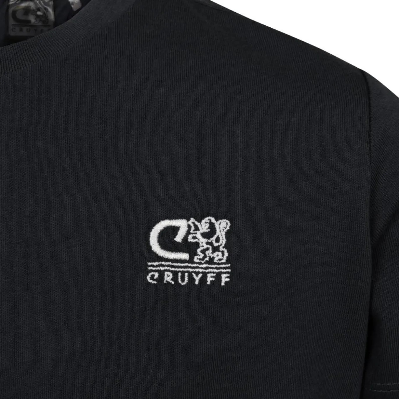 Cruyff Energized T-Shirt Kids Zwart Wit