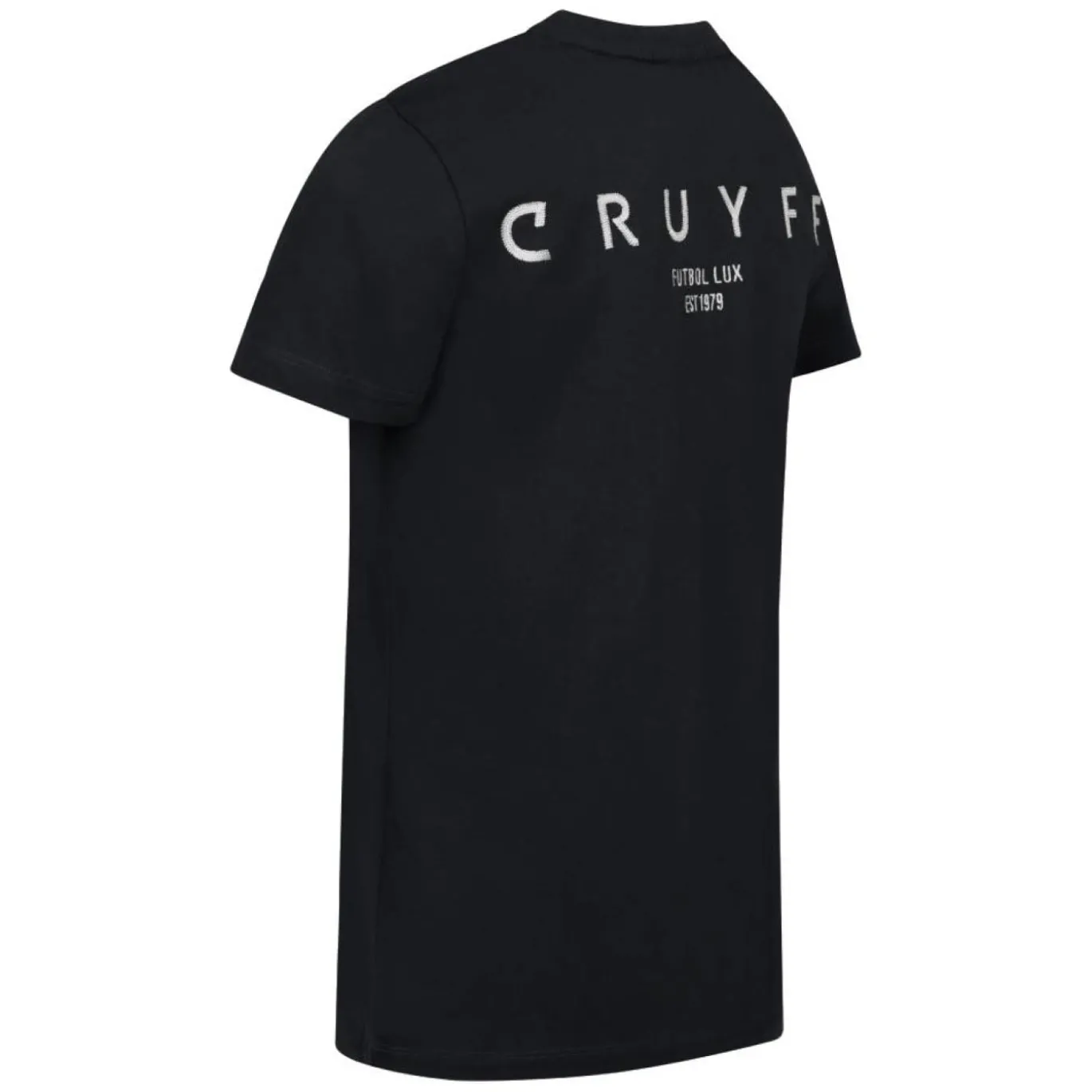 Cruyff Energized T-Shirt Kids Zwart Wit