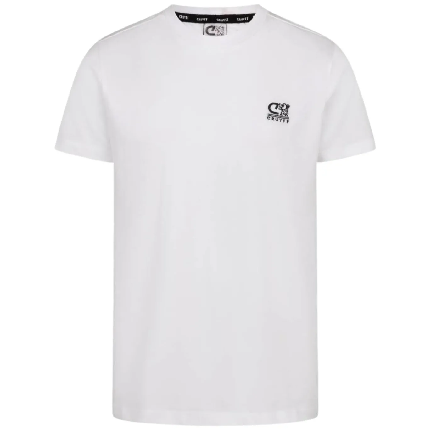 Cruyff Energized T-Shirt Kids Wit Zwart