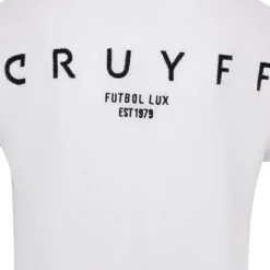 Cruyff Energized T-Shirt Kids Wit Zwart