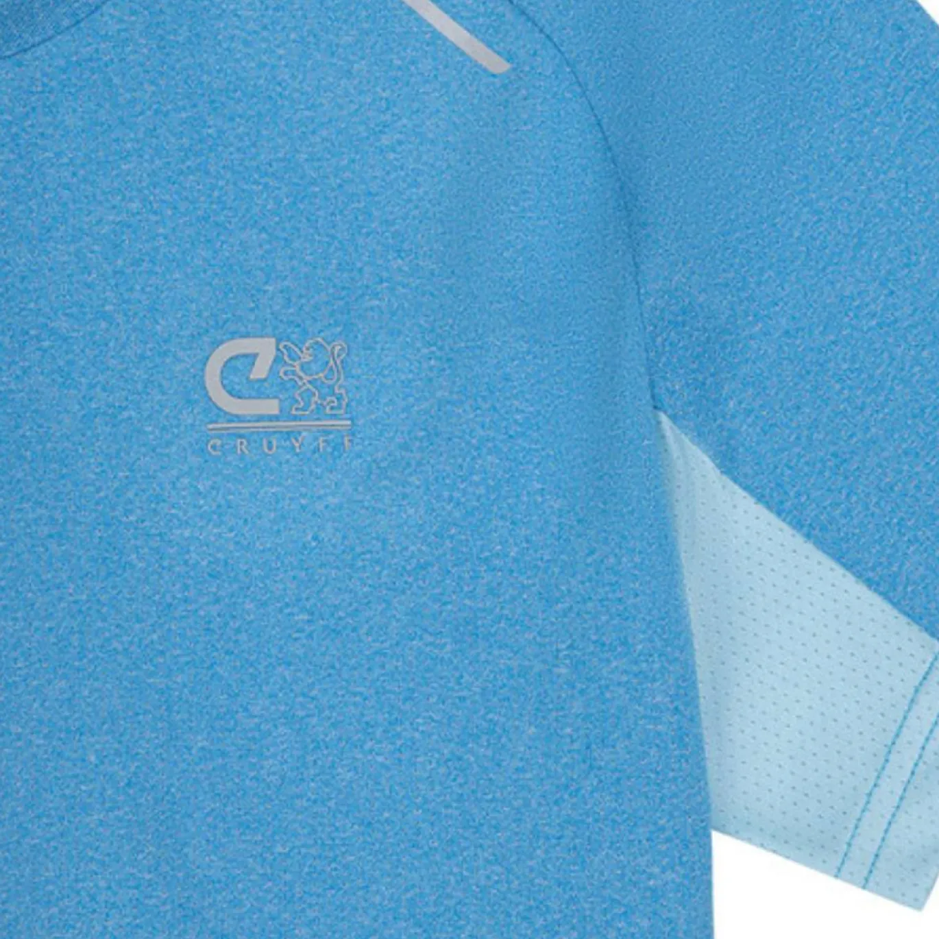Cruyff Hydrogen T-Shirt Kids Blauw Lichtblauw