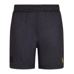 Cruyff Icon Broekje Kids Donkergrijs Zwart Geel