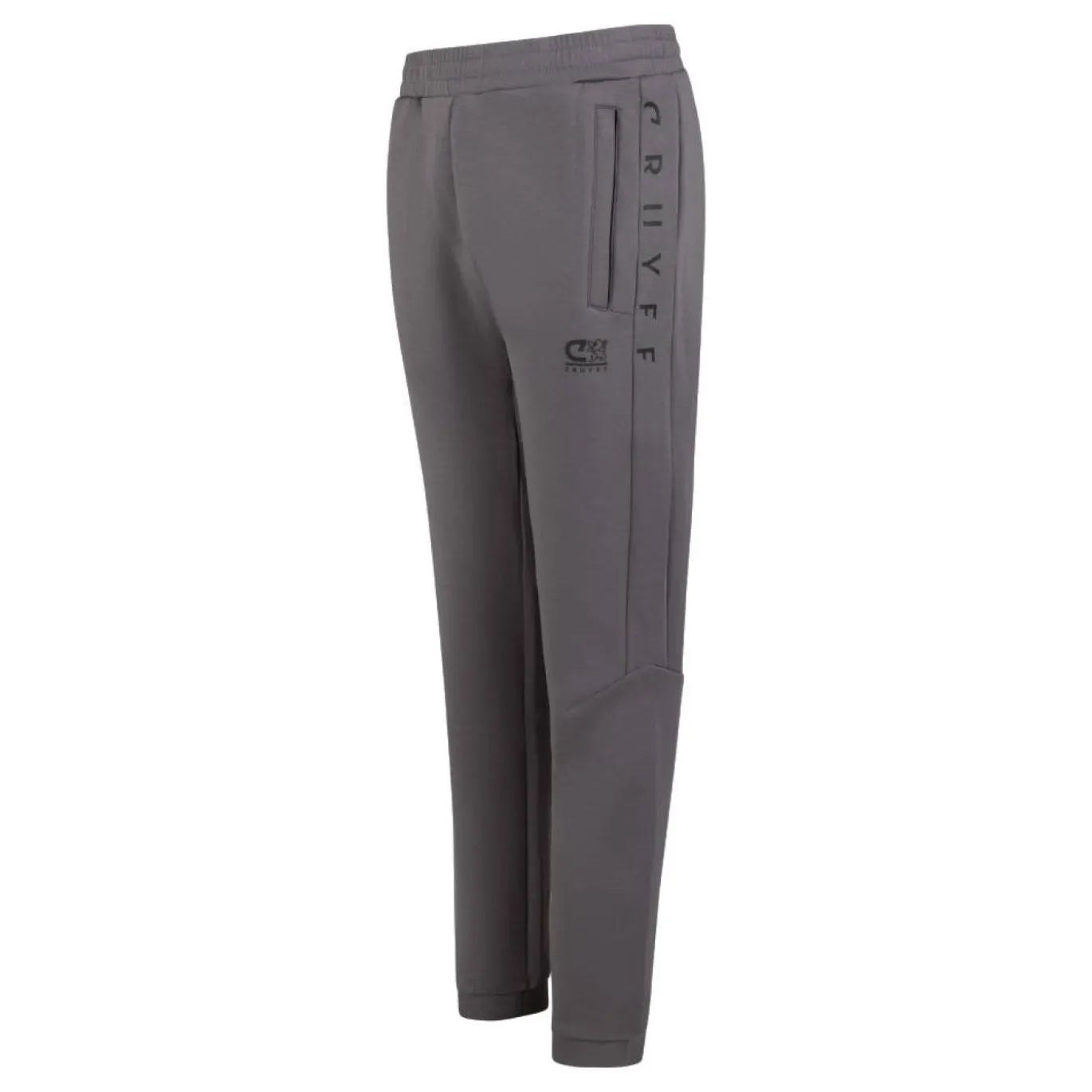 Cruyff Ignite Tape Trainingsbroek Kids Donkergrijs