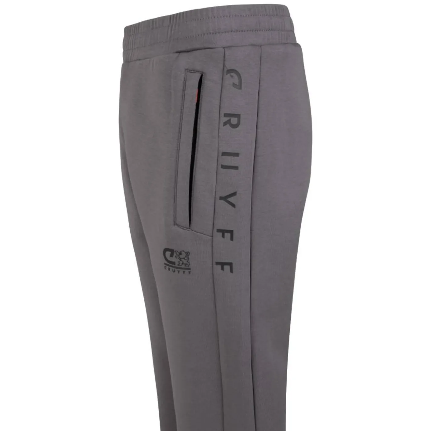 Cruyff Ignite Tape Trainingsbroek Kids Donkergrijs