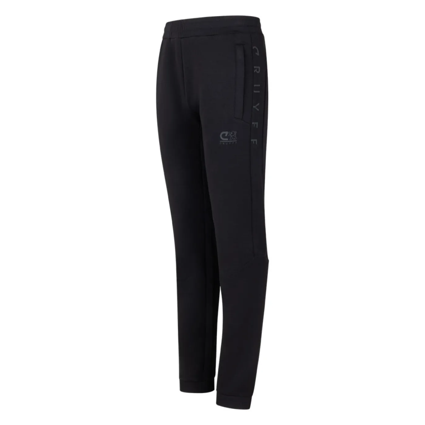 Cruyff Ignite Tape Trainingsbroek Kids Zwart Grijs