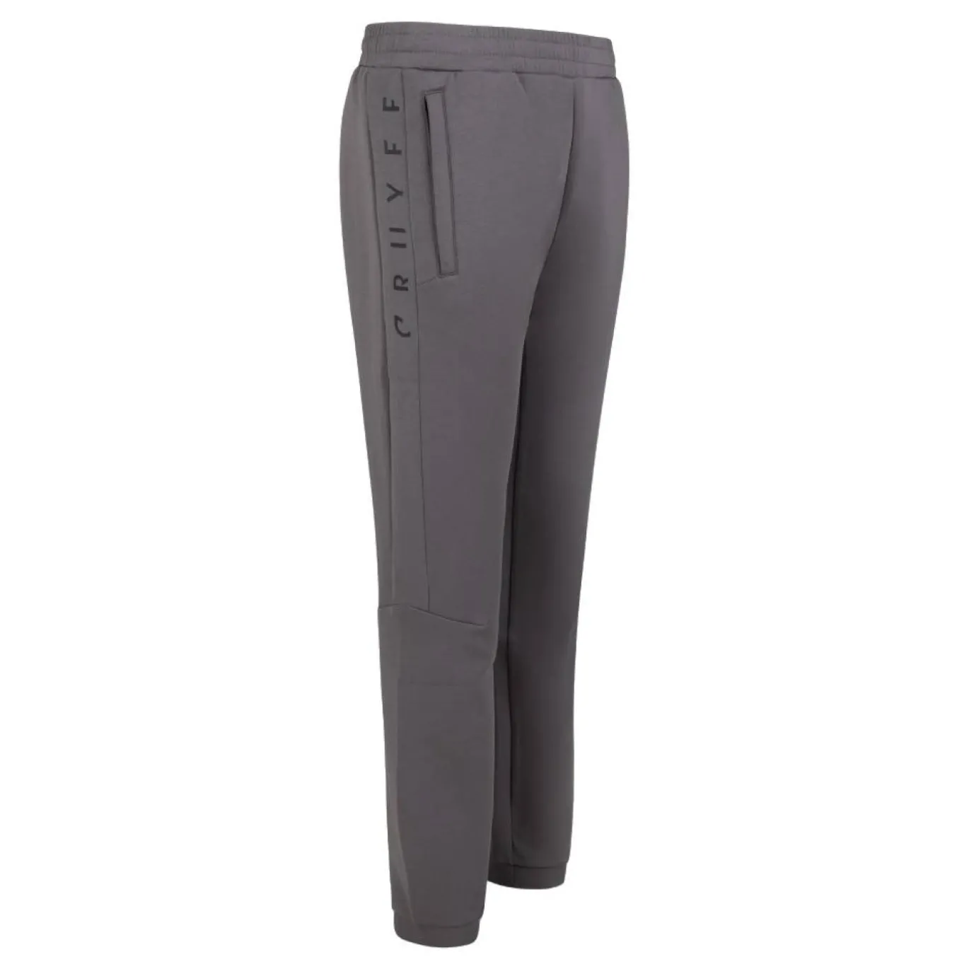Cruyff Ignite Tape Trainingspak Hooded Kids Donkergrijs
