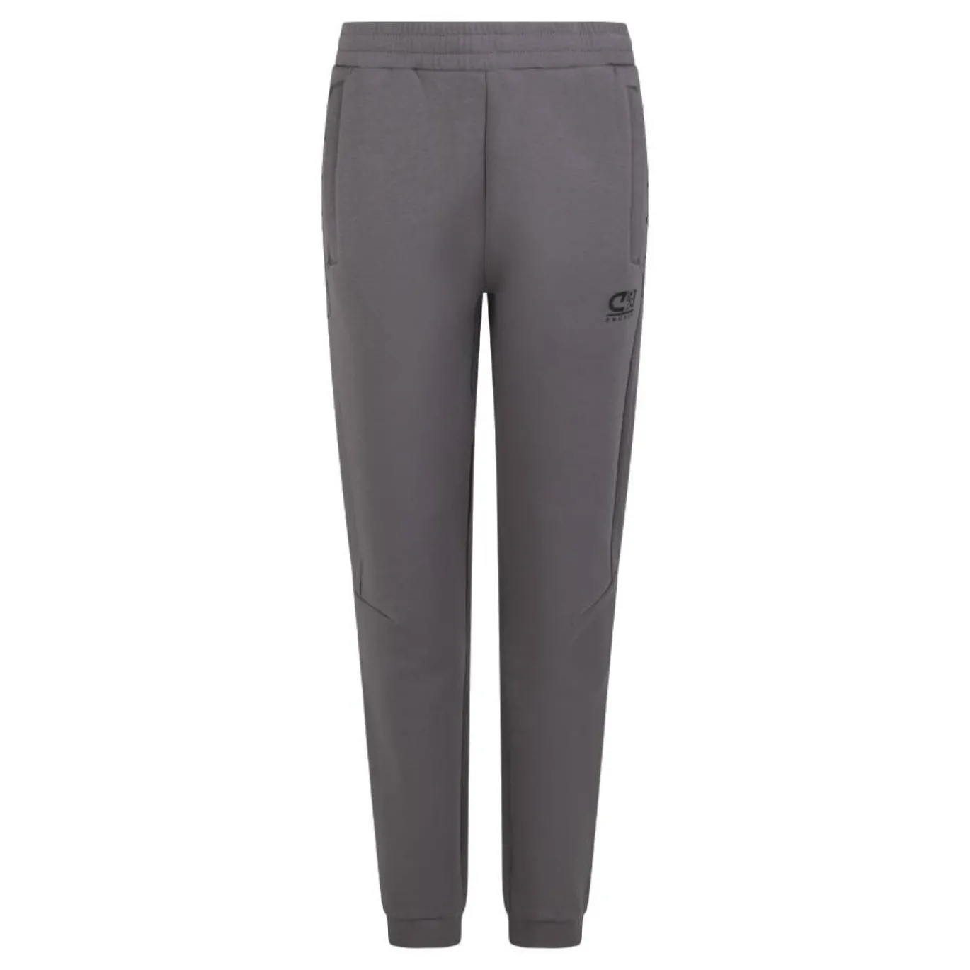 Cruyff Ignite Tape Trainingspak Hooded Kids Donkergrijs