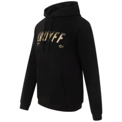 Cruyff League Hoodie Zwart Goud