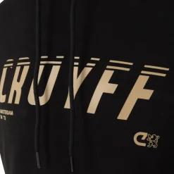 Cruyff League Hoodie Zwart Goud