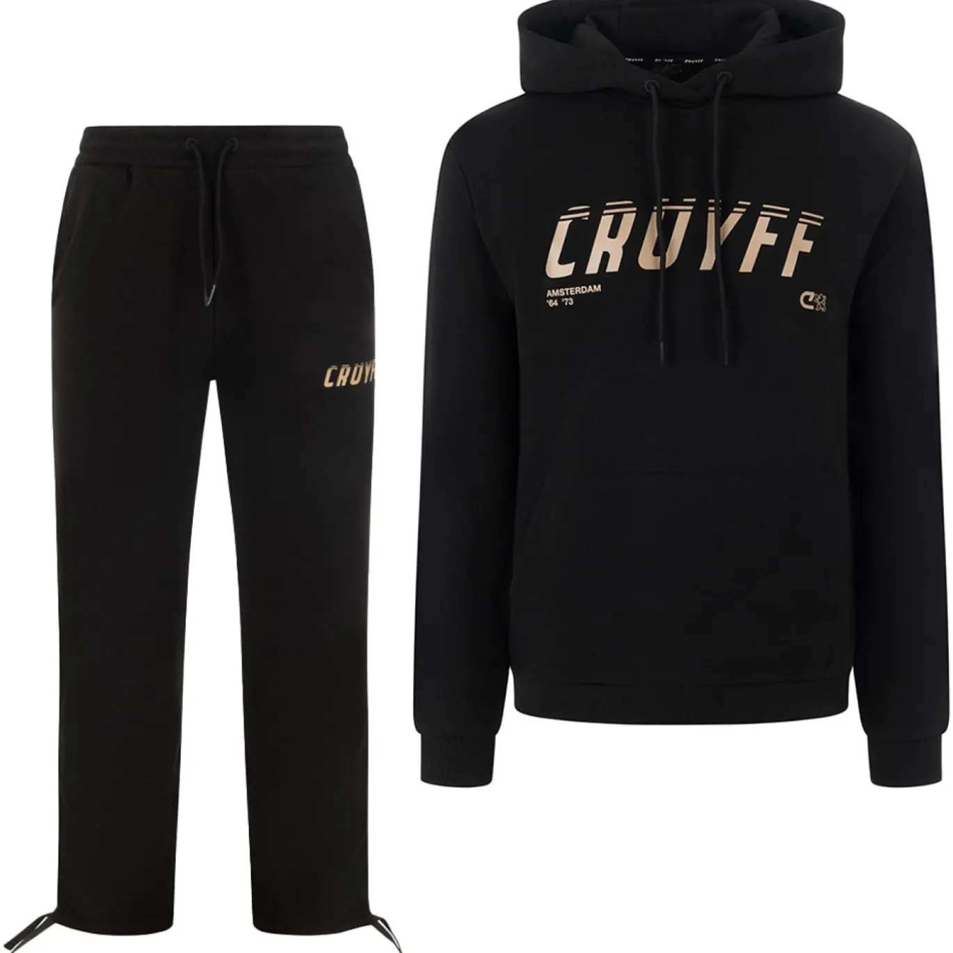 Cruyff League Joggingpak Hooded Zwart