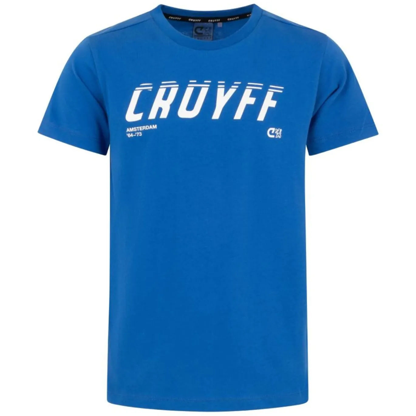 Cruyff League T-Shirt Kids Blauw Wit