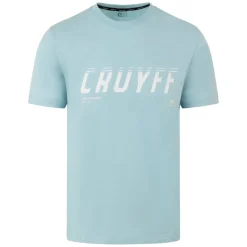 Cruyff League T-Shirt Lichtblauw Wit