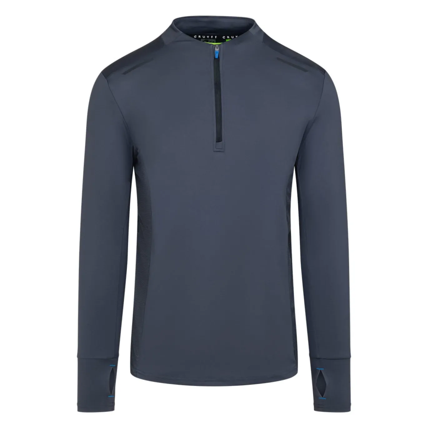 Cruyff Metabolic Trainingstrui 1/4-Zip Donkergrijs