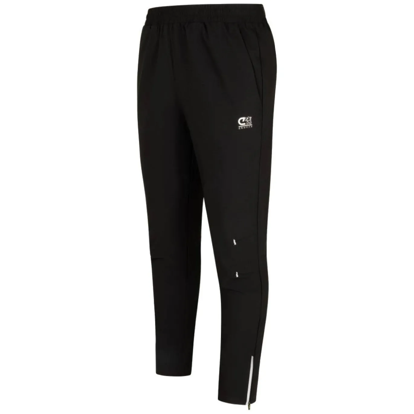 Cruyff Quartz Woven Trainingspak Hooded Zwart