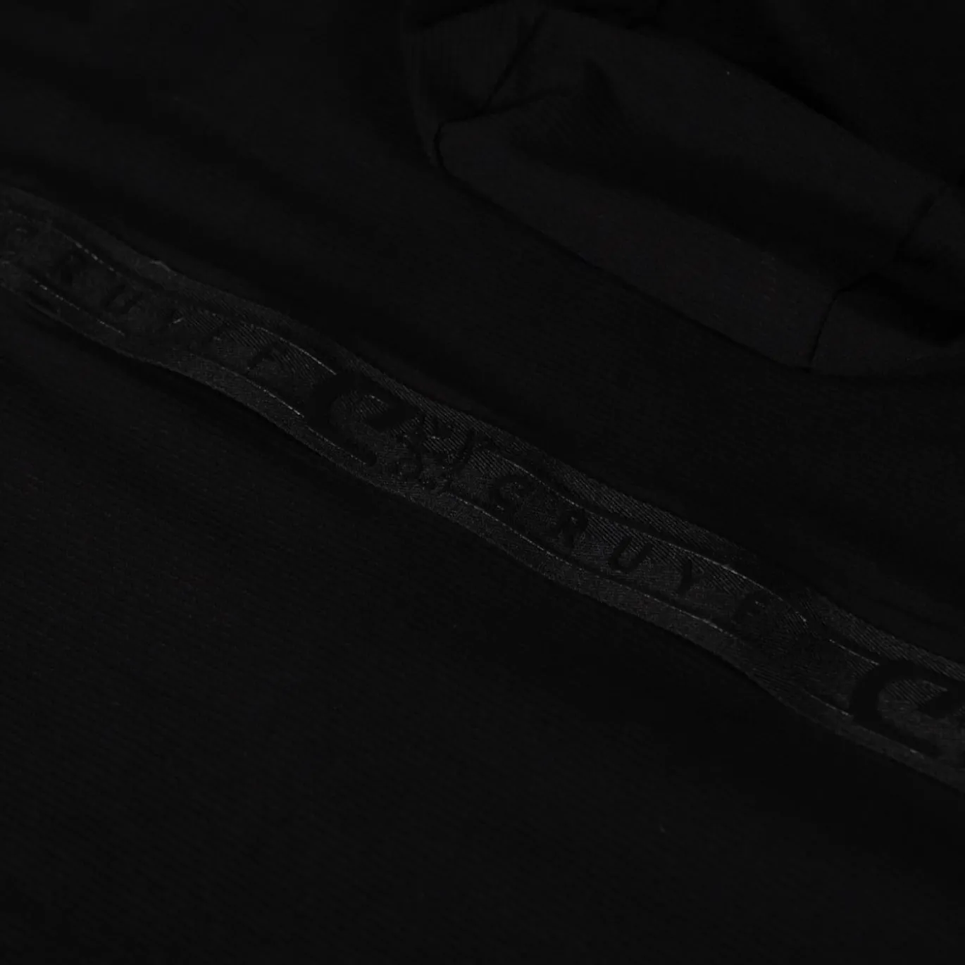 Cruyff Quartz Woven Trainingspak Hooded Zwart