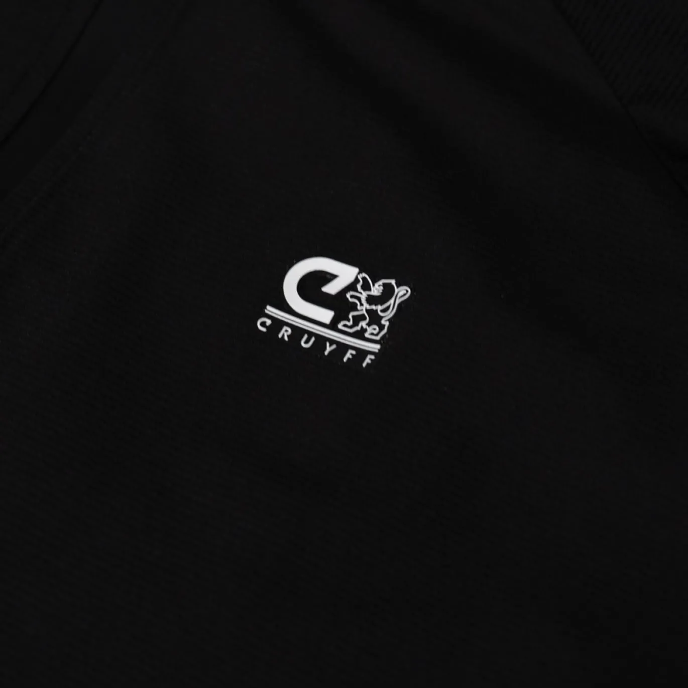 Cruyff Quartz Woven Trainingspak Hooded Zwart