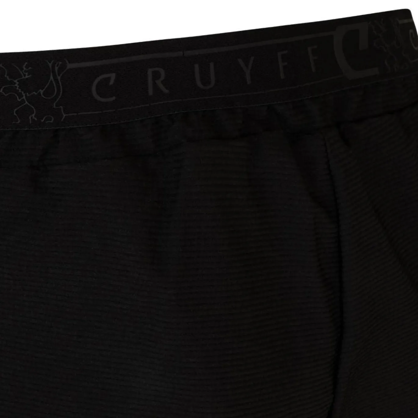 Cruyff Quartz Woven Trainingsbroek Kids Zwart