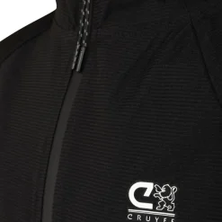 Cruyff Quartz Woven Trainingspak Hooded Kids Zwart