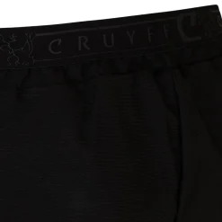Cruyff Quartz Woven Trainingspak Hooded Kids Zwart