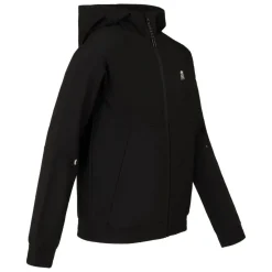 Cruyff Quartz Woven Trainingspak Hooded Kids Zwart