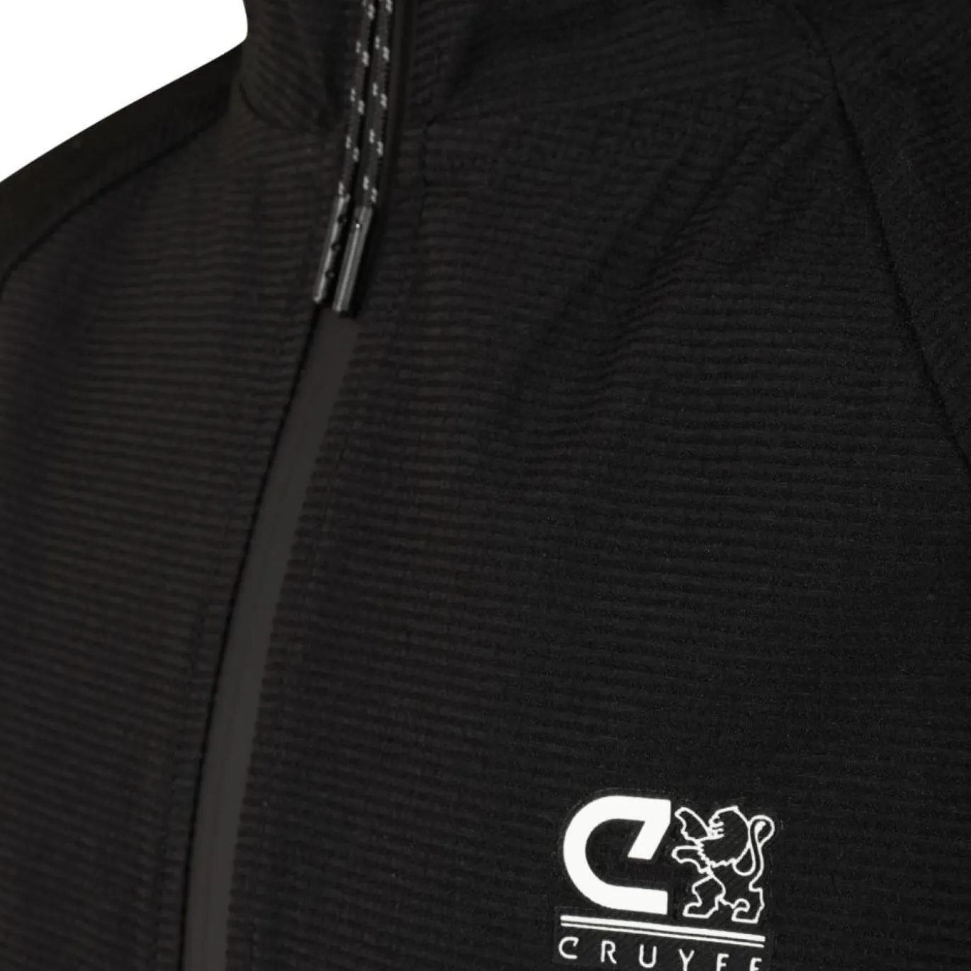 Cruyff Quartz Woven Vest Kids Zwart