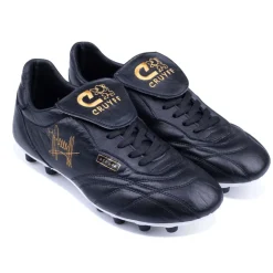 Cruyff Recopa Gras Voetbalschoenen (FG) Zwart Goud Wit