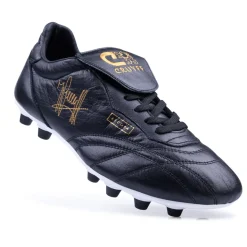 Cruyff Recopa Gras Voetbalschoenen (FG) Zwart Goud Wit