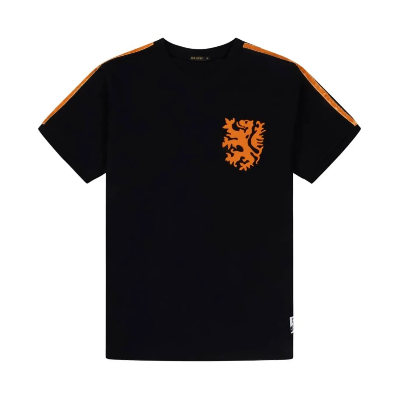 Cruyff World Cup T-Shirt Zwart Oranje