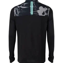 Cruyff Zircon Trainingspak 1/4-Zip Zwart