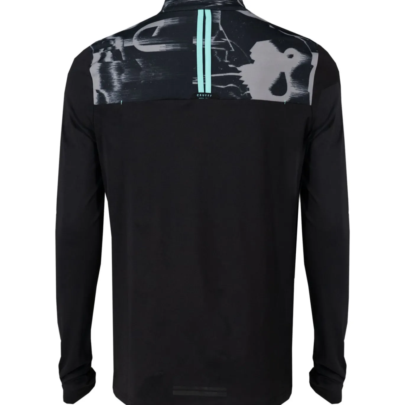 Cruyff Zircon Trainingstrui 1/4-Zip Zwart
