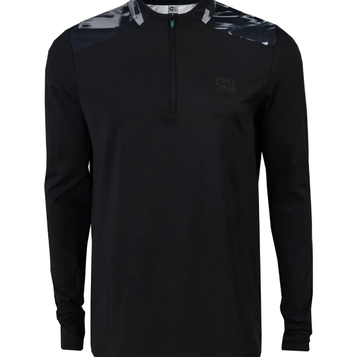 Cruyff Zircon Trainingstrui 1/4-Zip Zwart