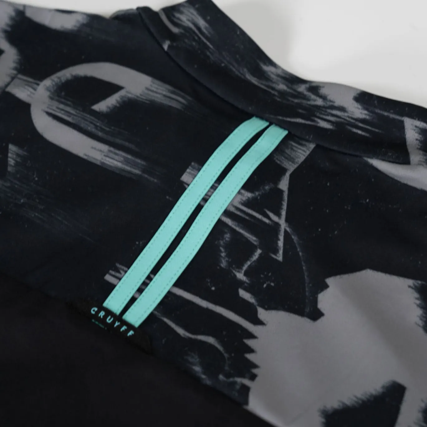 Cruyff Zircon Trainingstrui 1/4-Zip Zwart