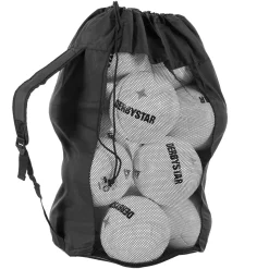 Derbystar Ballenzak voor 12-14 ballen Zwart