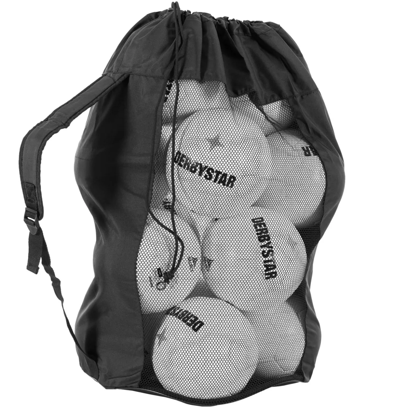 Derbystar Ballenzak voor 12-14 ballen Zwart