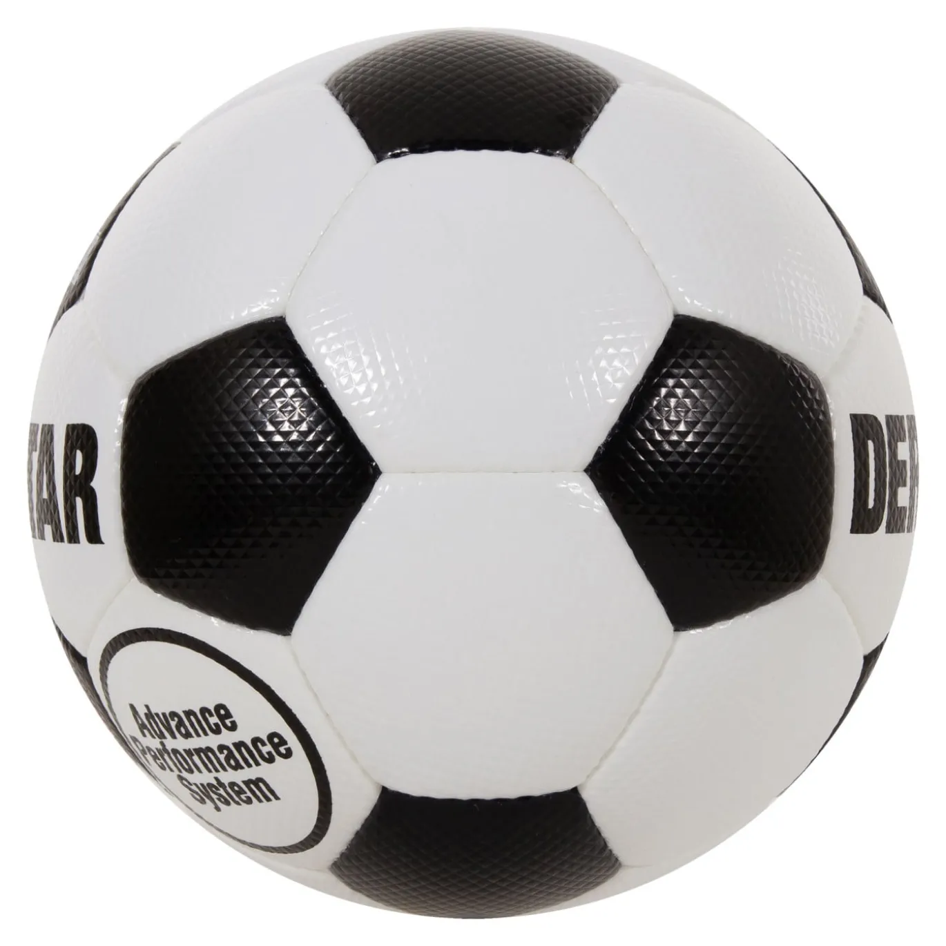 Derbystar Brillant Retro II Voetbal Maat 5 Wit Zwart Rood