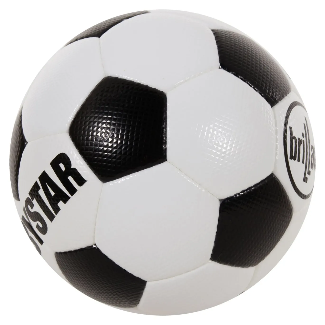 Derbystar Brillant Retro II Voetbal Maat 5 Wit Zwart Rood