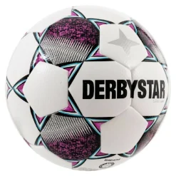 Derbystar Classic Energy Light II Voetbal 8 x 1 Vlakken Maat 5 Wit Roze Blauw Zwart