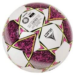 Derbystar Classic Energy TT II Voetbal 4 x 3 Vlakken Maat 5 Wit Roze Geel