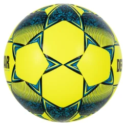 Derbystar Classic Light II Kunstgras Voetbal Maat 5 Geel Blauw Zwart