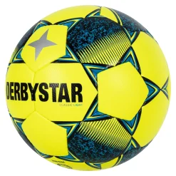 Derbystar Classic Light II Kunstgras Voetbal Maat 5 Geel Blauw Zwart