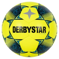 Derbystar Classic Light II Kunstgras Voetbal Maat 5 Geel Blauw Zwart