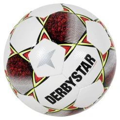 Derbystar Classic S-Light II Voetbal 8 x 1 Vlakken Maat 5 Wit Rood Geel