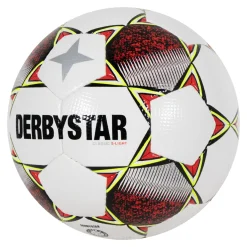 Derbystar Classic S-Light II Voetbal 8 x 1 Vlakken Maat 5 Wit Rood Geel