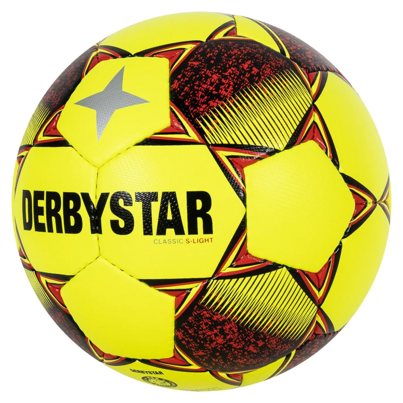 Derbystar Classic Super Light II Kunstgras Voetbal Maat 5 Geel Rood Zwart