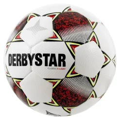 Derbystar Classic Super Light II Voetbal 4 x 3 Vlakken Wit Rood Geel