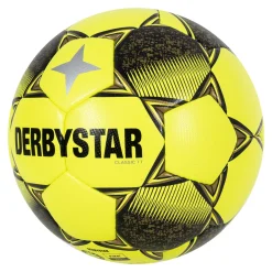 Derbystar Classic TT II Kunstgras Voetbal Maat 5 Geel Zwart Grijs