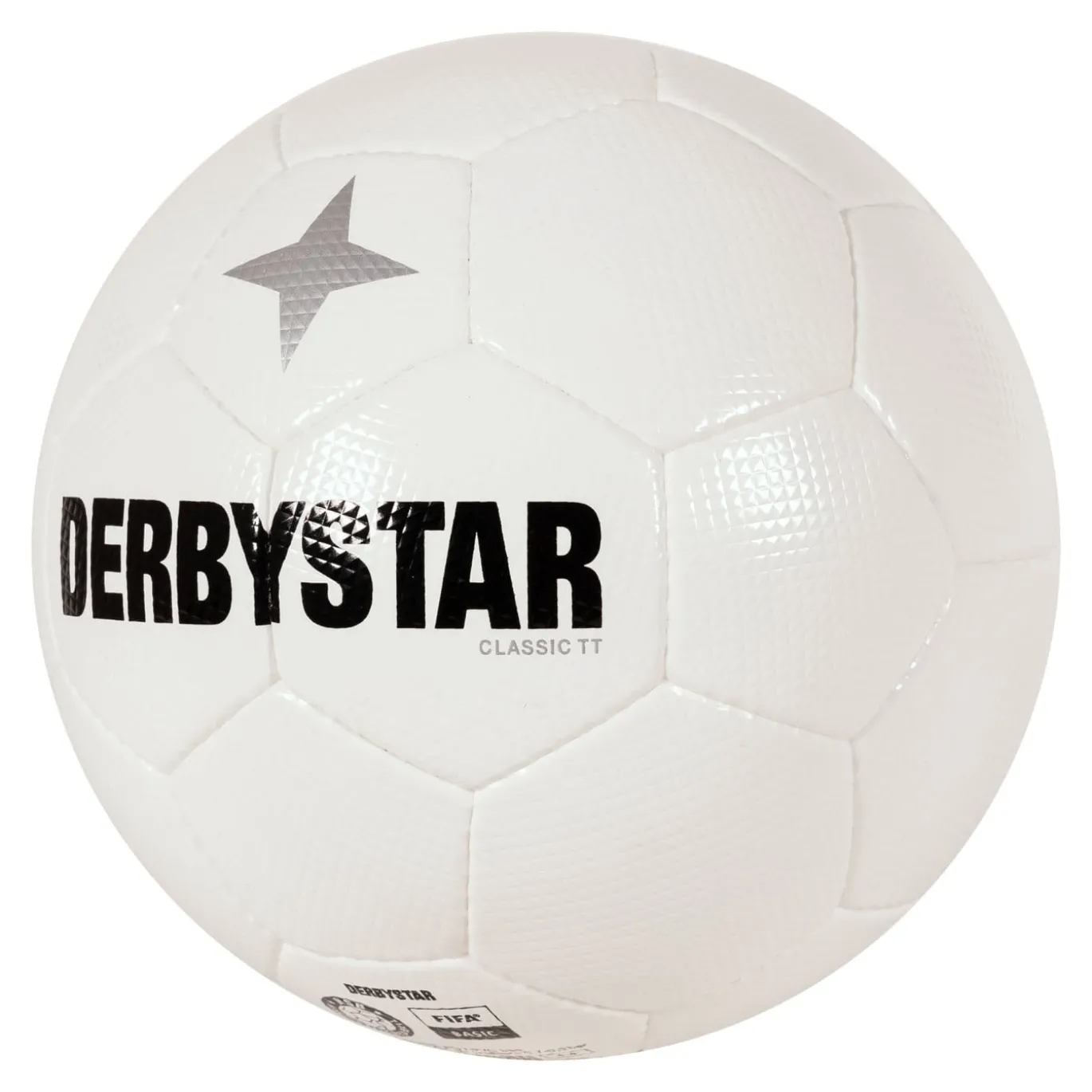 Derbystar Classic TT II Voetbal Wit Zwart Zilver