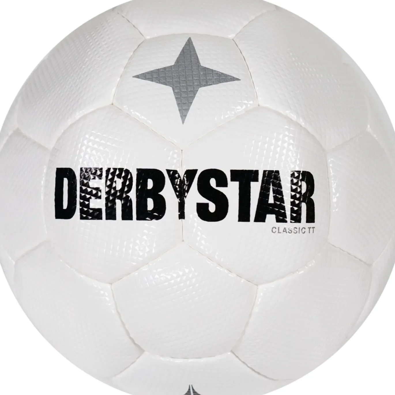 Derbystar Classic TT II Voetbal Wit Zwart Zilver