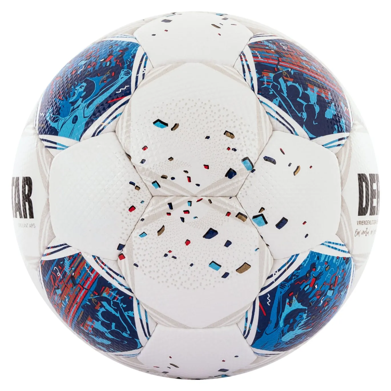 Derbystar Eredivisie Brillant Voetbal Maat 5 2026-2027 Wit Blauw Rood